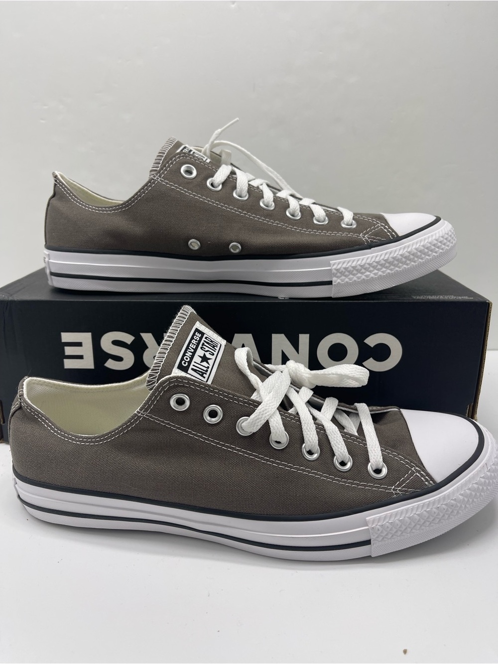 Converse Men’s 1J794 CT AIS SEASNL OX CHARCOAL Low Top Sneakers